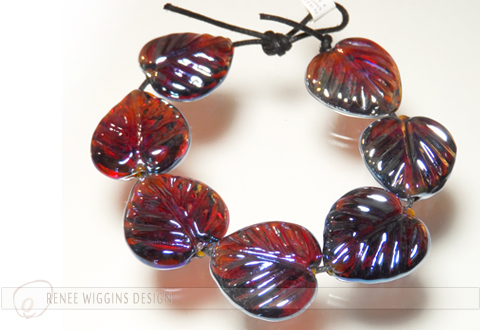 Renee Wiggins Batik Stone Beads